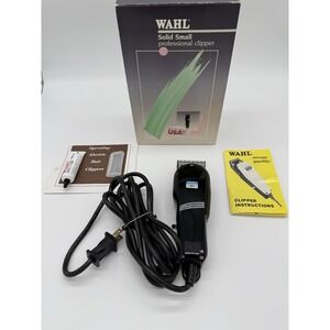 Vintage Wahl Solid Small Electric Clipper‎ Model 8100 DS W/Original Box USA